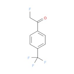 Aobchem&nbsp;2-Fluoro-1-(4-(trifluoromethyl)phenyl)ethanone | ≥95% | CAS 186297-56-3 | C9H6F4O | 500mg