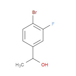 Aobchem&nbsp;1-(4-Bromo-3-fluorophenyl)ethanol | ≥95% | CAS 1394783-32-4 | C8H8BrFO | 500mg