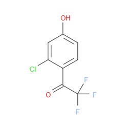 Aobchem&nbsp;1-(2-Chloro-4-hydroxyphenyl)-2 2 2-trifluoroethanone | ≥95% | CAS 2228771-63-7 | C8H4ClF3O2 | 1g