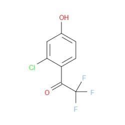 Aobchem&nbsp;1-(2-Chloro-4-hydroxyphenyl)-2 2 2-trifluoroethanone | ≥95% | CAS 2228771-63-7 | C8H4ClF3O2 | 250mg