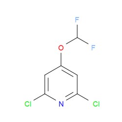 Aobchem&nbsp;2 6-Dichloro-4-(difluoromethoxy)pyridine | ≥95% | CAS 1214379-42-6 | C6H3Cl2F2NO | 500mg