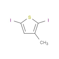 Aobchem&nbsp;2 5-Diiodo-3-methylthiophene | ≥97% | CAS 16488-60-1 | C5H4I2S | 500mg