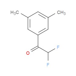 Aobchem&nbsp;1-(3 5-Dimethylphenyl)-2 2-difluoroethanone | ≥97% | CAS 1271475-59-2 | C10H10F2O | 500mg