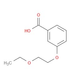Aobchem&nbsp;3-(2-Ethoxyethoxy)benzoic acid | ≥95% | CAS 898747-62-1 | C11H14O4 | 250mg