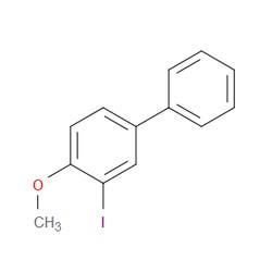 Aobchem&nbsp;3-Iodo-4-methoxy-1 1 -biphenyl | ≥95% | CAS 91718-20-6 | C13H11IO | 250mg