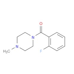 Aobchem&nbsp;(2-Fluorophenyl)(4-methylpiperazin-1-yl)methanone | ≥95% | CAS 20929-25-3 | C12H15FN2O | 500mg