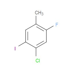 Aobchem&nbsp;1-Chloro-5-fluoro-2-iodo-4-methylbenzene | ≥95% | CAS 202982-69-2 | C7H5ClFI | 250mg