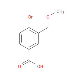 Aobchem&nbsp;4-Bromo-3-(methoxymethyl)benzoic acid | ≥95% | CAS 1141473-98-4 | C9H9BrO3 | 500mg