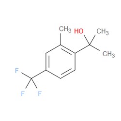 Aobchem&nbsp;2-(2-Methyl-4-(trifluoromethyl)phenyl)propan-2-ol | ≥97% | CAS 1599720-80-5 | C11H13F3O | 500mg