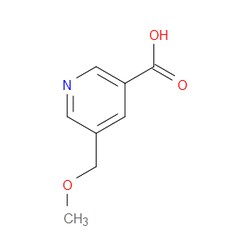 Aobchem&nbsp;5-(Methoxymethyl)pyridine-3-carboxylic acid | ≥97% | CAS 1000298-38-3 | C8H9NO3 | 250mg