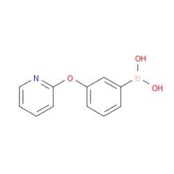 Aobchem&nbsp;B-[3-(2-Pyridinyloxy)phenyl]boronic acid | ≥95% | CAS 2040475-93-0 | C11H10BNO3 | 1g