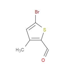 Aobchem&nbsp;5-Bromo-3-methylthiophene-2-carbaldehyde | ≥95% | CAS 38239-46-2 | C6H5BrOS | 250mg