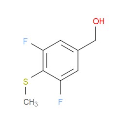 Aobchem&nbsp;[3 5-Difluoro-4-(methylsulfanyl)phenyl]methanol | ≥97% | CAS 473299-50-2 | C8H8F2OS | 250mg