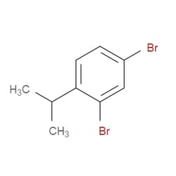Aobchem&nbsp;2 4-Dibromo-1-isopropylbenzene | ≥97% | CAS 58683-73-1 | C9H10Br2 | 500mg