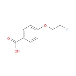 Aobchem&nbsp;4-(2-Fluoroethoxy)benzoic acid | ≥95% | CAS 145304-35-4 | C9H9FO3 | 250mg