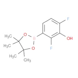 Aobchem&nbsp;2 6-Difluoro-3-(tetramethyl-1 3 2-dioxaborolan-2-yl)phenol | ≥95% | CAS 2756163-62-7 | C12H15BF2O3 | 1g