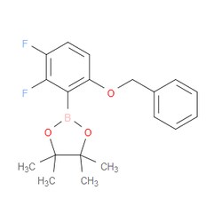 AOBCHEM&nbsp;2 3-Difluoro-6-benzyloxyphenylboronic acid pinacol ester | ≥97% | CAS 1204580-70-0 | C19H21BF2O3 | 500mg