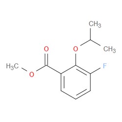 Aobchem&nbsp;3-Fluoro-2-(1-methylethoxy)-benzoic acid methyl ester | ≥97% | CAS 1809168-62-4 | C11H13FO3 | 500mg