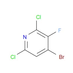 Aobchem&nbsp;4-Bromo-2 6-dichloro-3-fluoropyridine | ≥95% | CAS 2955712-99-7 | C5HBrCl2FN | 500mg