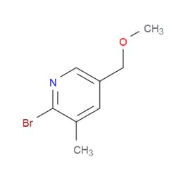 Aobchem&nbsp;2-Bromo-5-(methoxymethyl)-3-methylpyridine | ≥97% | CAS 2379321-49-8 | C8H10BrNO | 250mg