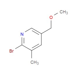 Aobchem&nbsp;2-Bromo-5-(methoxymethyl)-3-methylpyridine | ≥97% | CAS 2379321-49-8 | C8H10BrNO | 500mg