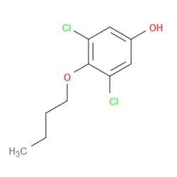 Aobchem&nbsp;4-Dutoxy-3 5-dichlorophenol | ≥97% | CAS 1881296-24-7 | C10H12Cl2O2 | 1g