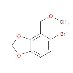 Aobchem&nbsp;5-Bromo-4-(methoxymethyl)benzo[d][1 3]dioxole | ≥95% | CAS 669051-20-1 | C9H9BrO3 | 250mg