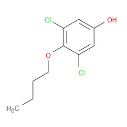 Aobchem&nbsp;4-Dutoxy-3 5-dichlorophenol | ≥97% | CAS 1881296-24-7 | C10H12Cl2O2 | 250mg