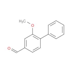 Aobchem&nbsp;2-Methoxy-[1 1 -biphenyl]-4-carbaldehyde | ≥97% | CAS 248263-04-9 | C14H12O2 | 250mg
