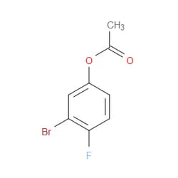 Aobchem&nbsp;3-Bromo-4-fluorophenyl acetate | ≥95% | CAS 286836-26-8 | C8H6BrFO2 | 1g