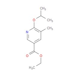 Aobchem&nbsp;Ethyl 6-isopropoxy-5-methylnicotinate | ≥97% | CAS 1188396-03-3 | C12H17NO3 | 250mg