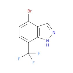 Aobchem&nbsp;4-Bromo-7-(trifluoromethyl)-1H-indazole | ≥95% | CAS 1186334-79-1 | C8H4BrF3N2 | 1g
