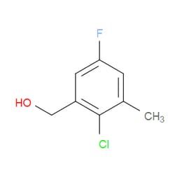 Aobchem&nbsp;2-Chloro-5-fluoro-3-methylbenzyl alcohol | ≥97% | CAS 1807237-14-4 | C8H8ClFO | 1g