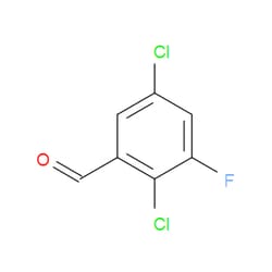 Aobchem&nbsp;2 5-Dichloro-3-fluorobenzaldehyde | ≥97% | CAS 1553716-42-9 | C7H3Cl2FO | 250mg