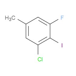 Aobchem&nbsp;1-Chloro-3-fluoro-2-iodo-5-methylbenzene | ≥95% | CAS 1805502-48-0 | C7H5ClFI | 1g