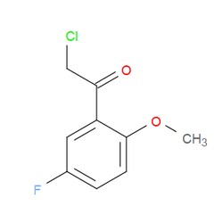 Aobchem&nbsp;Ethanone  2-chloro-1-(5-fluoro-2-methoxyphenyl)- | ≥95% | CAS 854036-06-9 | C9H8ClFO2 | 1g