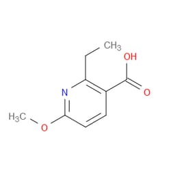 Aobchem&nbsp;2-Ethyl-6-methoxynicotinic acid | ≥97% | CAS 1256805-08-9 | C9H11NO3 | 250mg