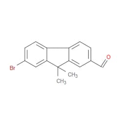Aobchem&nbsp;7-Bromo-9 9-dimethyl-9H-fluorene-2-carboxaldehyde | ≥97% | CAS 944940-90-3 | C16H13BrO | 500mg