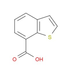 Aobchem&nbsp;Benzo[b]thiophene-7-carboxylic acid | ≥95% | CAS 10134-98-2 | C9H6O2S | 250mg