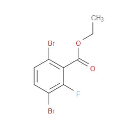Aobchem&nbsp;Ethyl 3 6-dibromo-2-fluorobenzoate | ≥97% | CAS 1214347-22-4 | C9H7Br2FO2 | 1g