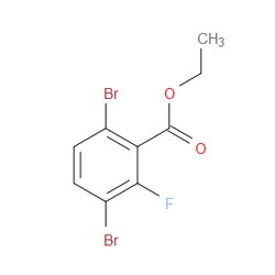 Aobchem&nbsp;Ethyl 3 6-dibromo-2-fluorobenzoate | ≥97% | CAS 1214347-22-4 | C9H7Br2FO2 | 250mg