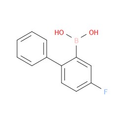 Aobchem&nbsp;(4-Fluoro-[1 1 -biphenyl]-2-yl)boronic acid | ≥97% | CAS 2243975-77-9 | C12H10BFO2 | 1g
