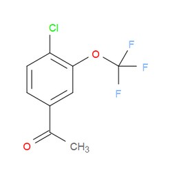 Aobchem&nbsp;1-(4-Chloro-3-(trifluoromethoxy)phenyl)ethanone | ≥95% | CAS 886501-62-8 | C9H6ClF3O2 | 1g