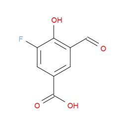 Aobchem&nbsp;3-Fluoro-5-formyl-4-hydroxybenzoic acid | ≥95% | CAS 2166833-12-9 | C8H5FO4 | 1g