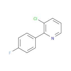 Aobchem&nbsp;3-Chloro-2-(4-fluorophenyl)pyridine | ≥97% | CAS 847226-00-0 | C11H7ClFN | 250mg