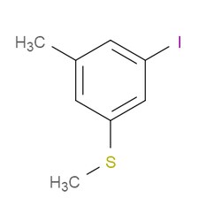Aobchem&nbsp;(3-Iodo-5-methylphenyl)(methyl)sulfane | ≥97% | CAS 1824663-49-1 | C8H9IS | 1g