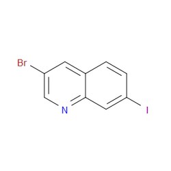 Aobchem&nbsp;3-Bromo-7-iodoquinoline | ≥97% | CAS 1354223-46-3 | C9H5BrIN | 250mg