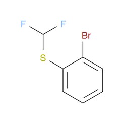 Aobchem&nbsp;(2-Bromophenyl)(difluoromethyl)sulfane | ≥95% | CAS 51679-54-0 | C7H5BrF2S | 500mg