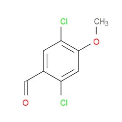 Aobchem&nbsp;2 5-Dichloro-4-methoxybenzaldehyde | ≥97% | CAS 381229-74-9 | C8H6Cl2O2 | 250mg