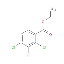 Aobchem&nbsp;Ethyl 2 4-dichloro-3-fluorobenzoate | ≥95% | CAS 1803718-57-1 | C9H7Cl2FO2 | 250mg
